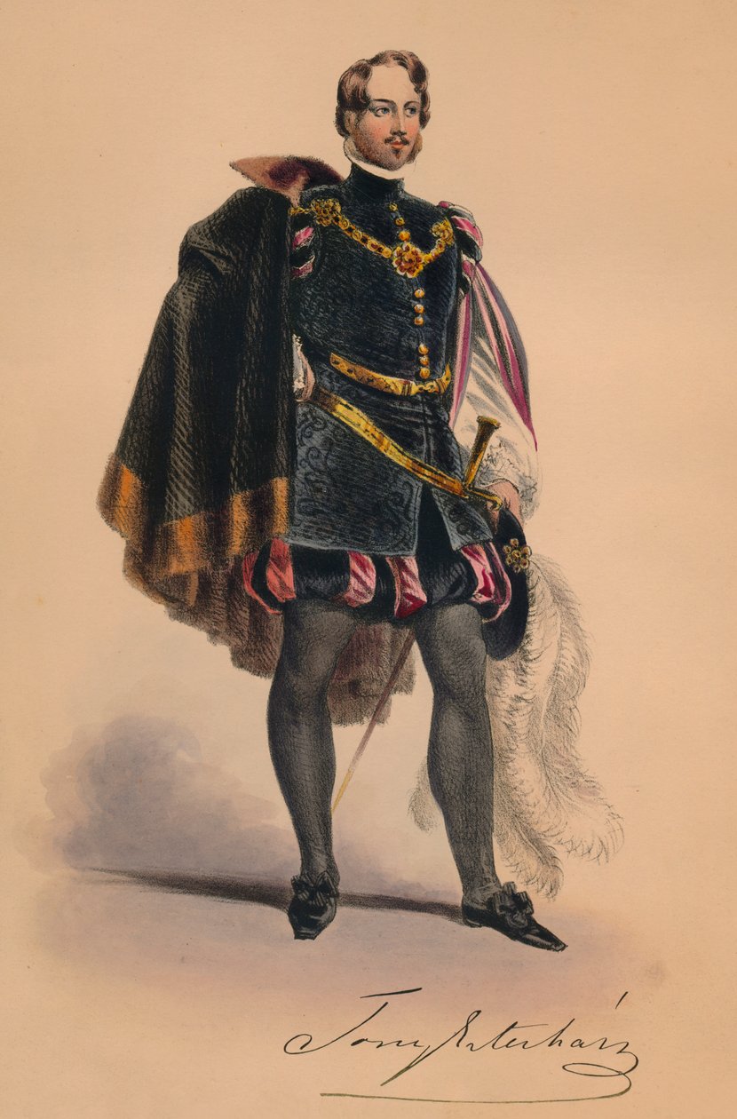 Guest in 16th Century Costume for Queen Victoria