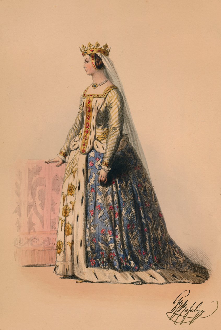 Guest in Costume for Queen Victoria