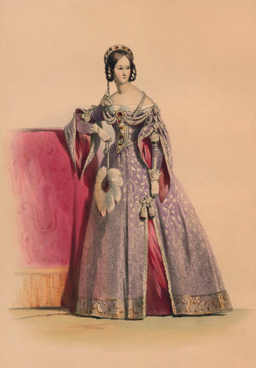 Guest in Costume for Queen Victoria