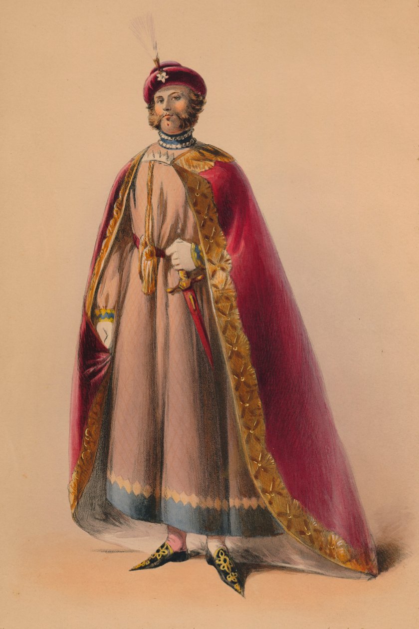 Guest in Costume for Queen Victoria