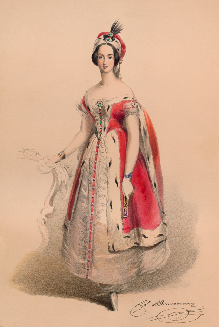 Guest in Costume for Queen Victoria