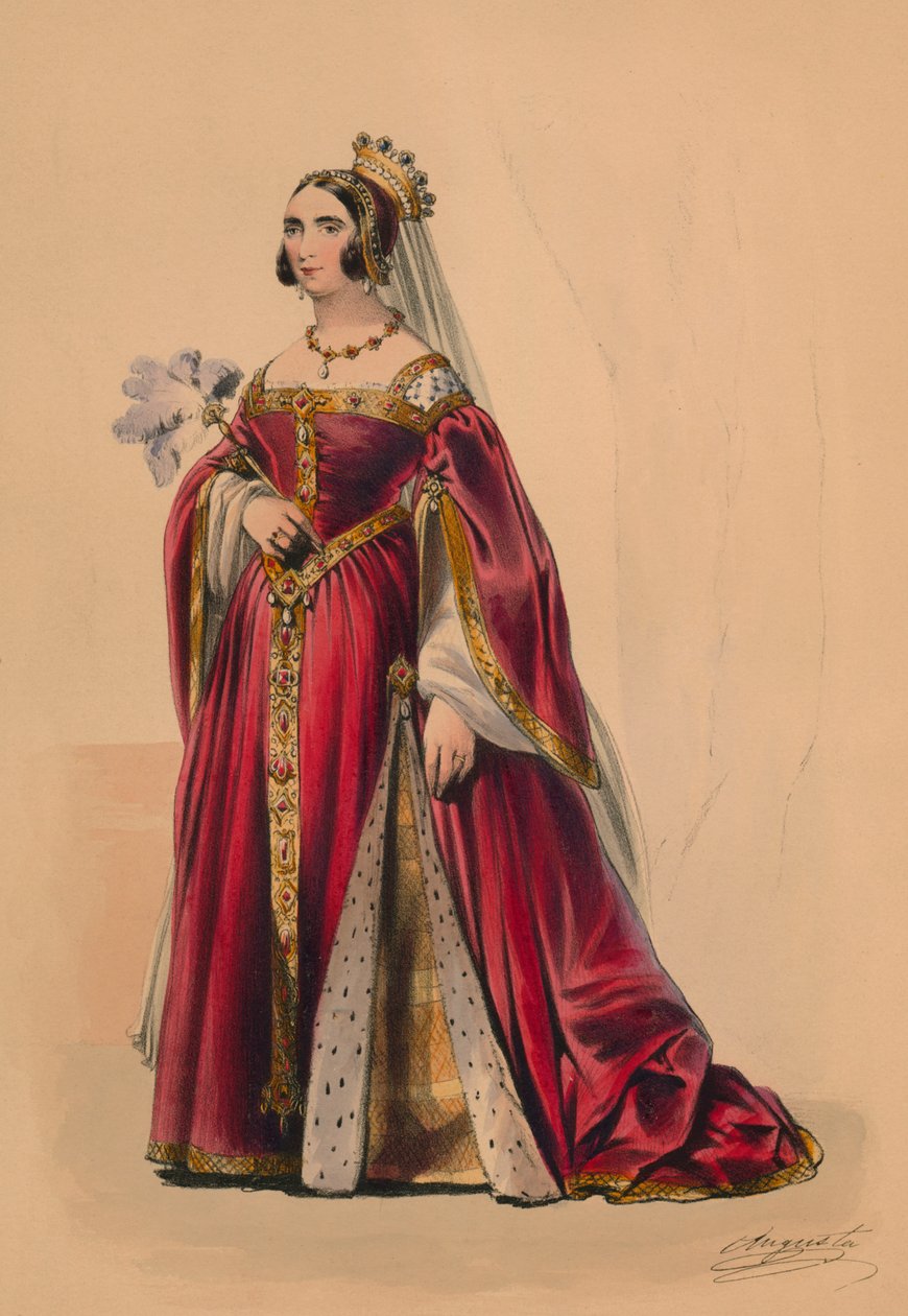 Guest in Costume for Queen Victoria