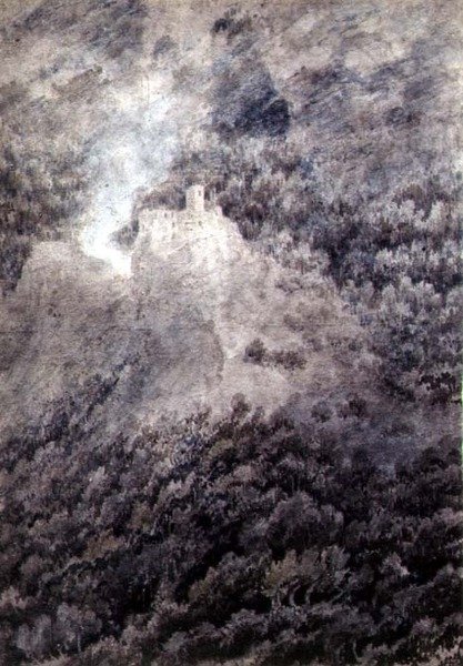Between Bolzano and Trent by John Robert Cozens