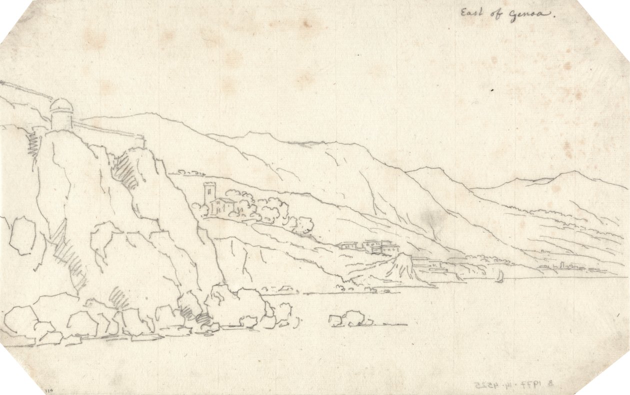 East of Genoa by John Robert Cozens