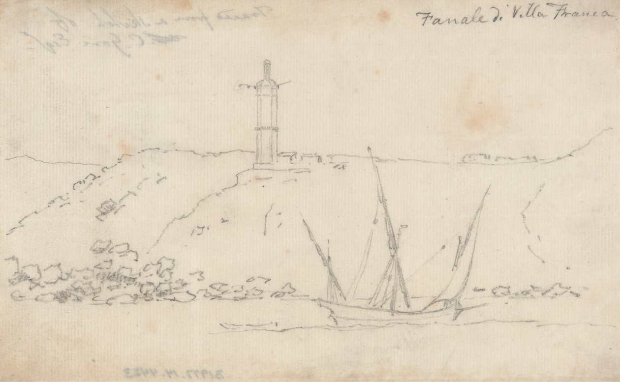 Fanale di Villa Franca by John Robert Cozens