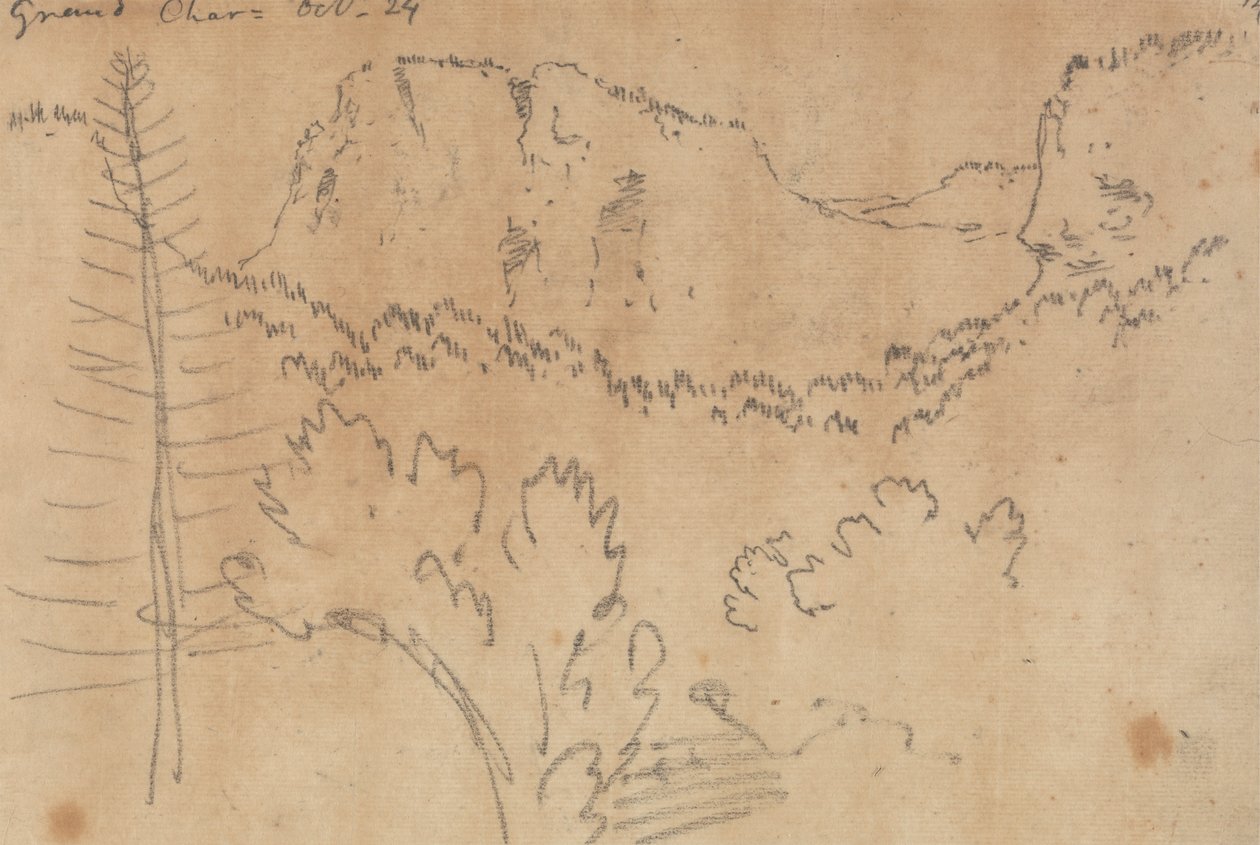 Grand Chartreuse, October 24 by John Robert Cozens