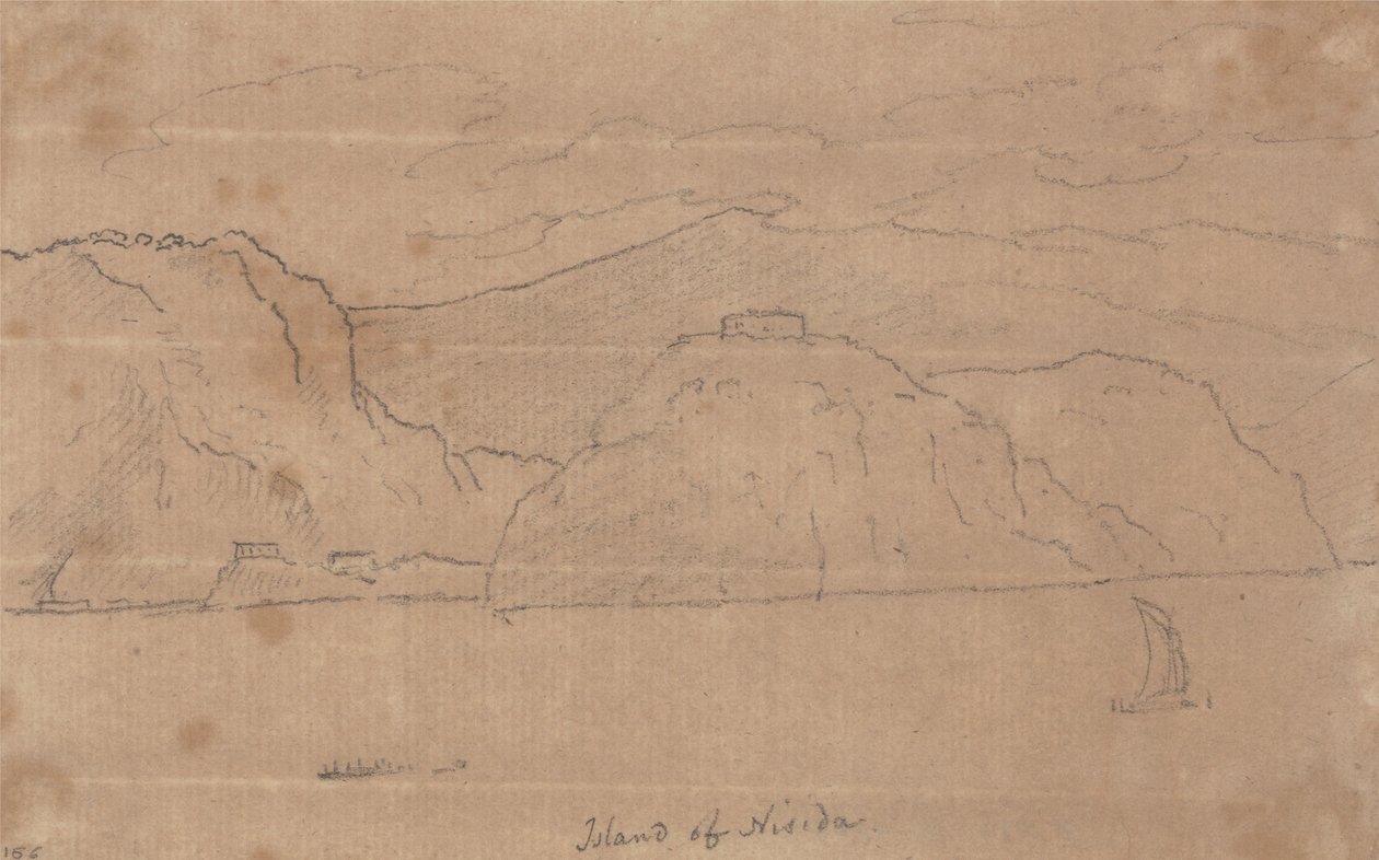 Island of Nisida by John Robert Cozens