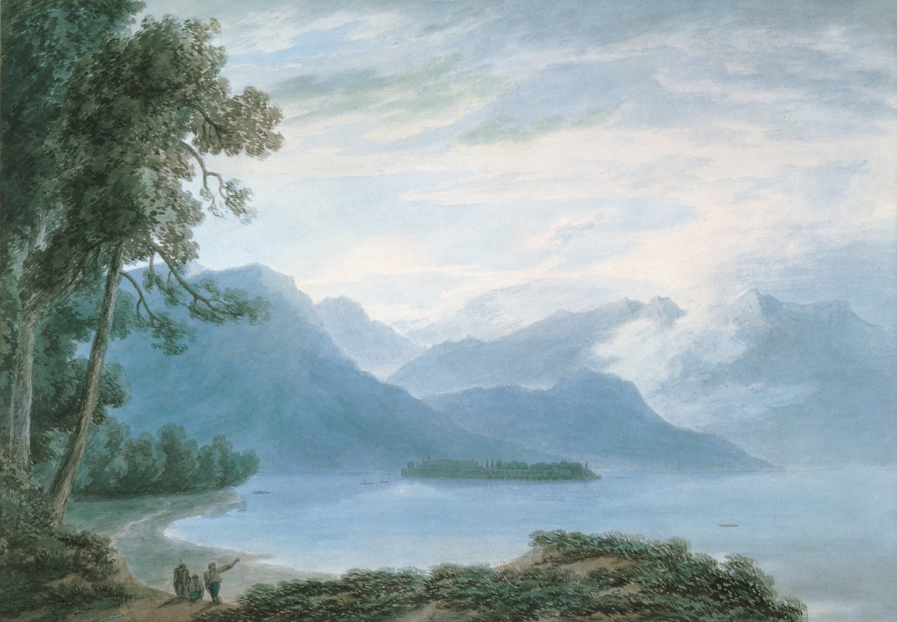Isola Bella, Lake Maggiore by John Robert Cozens