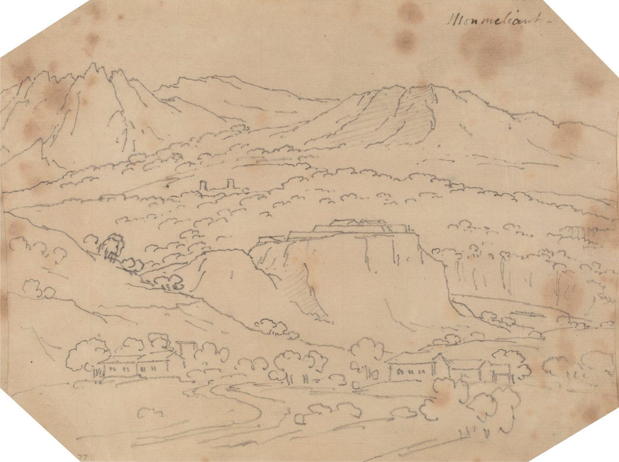 Monmeliant by John Robert Cozens