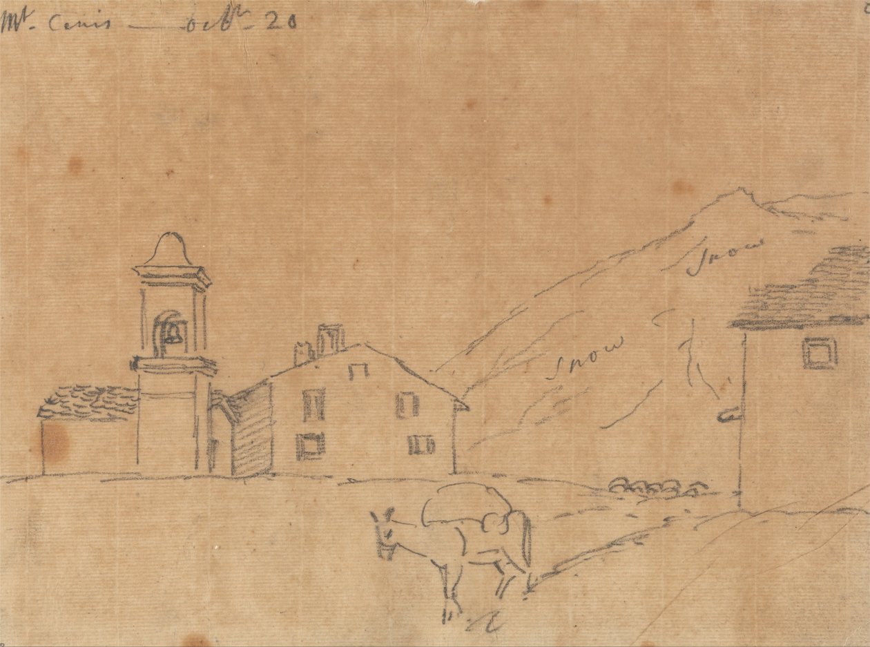 Mont Cenis, October 20 by John Robert Cozens