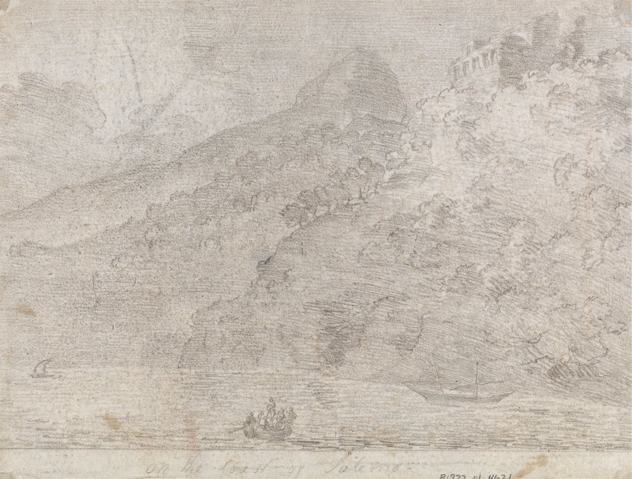 On the Coast of Salerno by John Robert Cozens