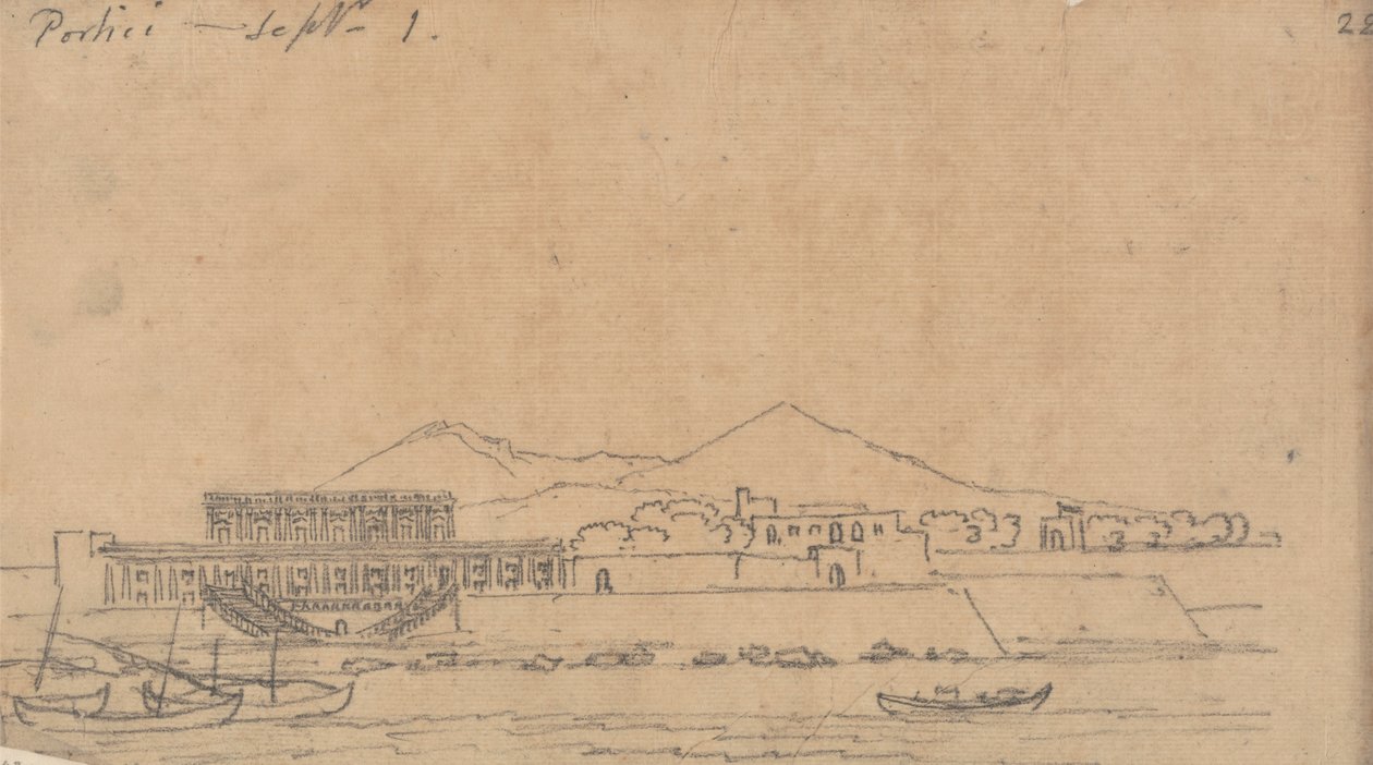 Portici, September 1 by John Robert Cozens