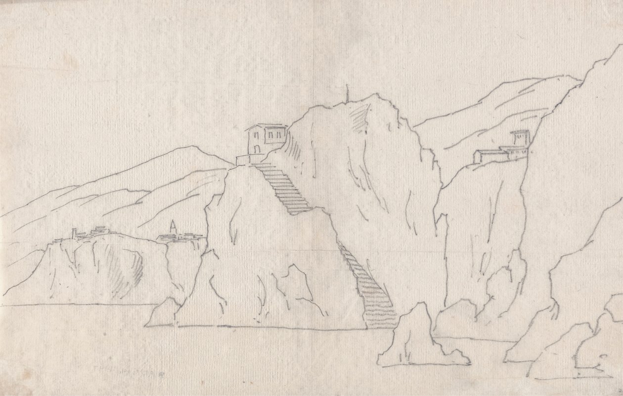 Rock Coastline by John Robert Cozens