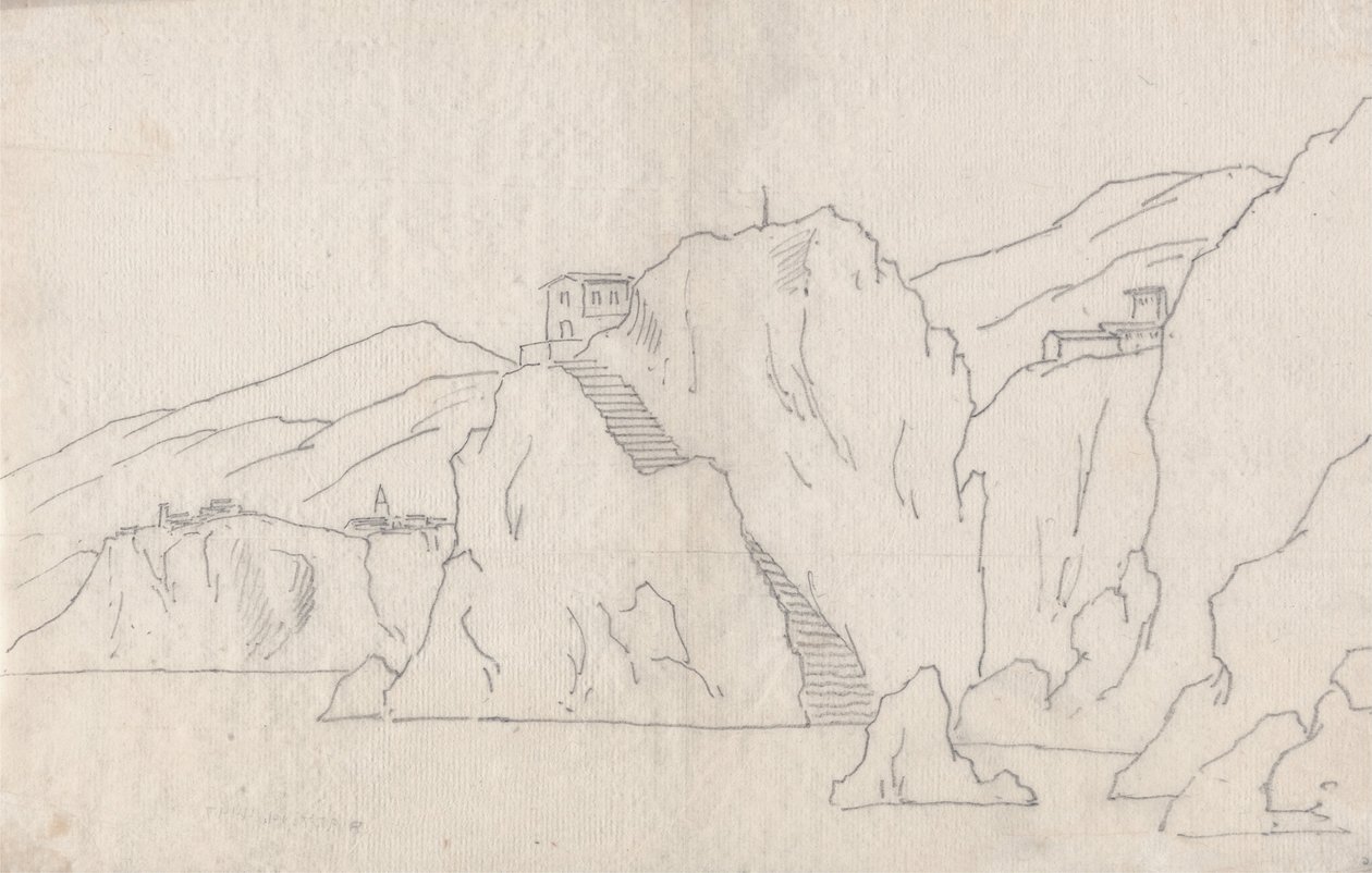 Rock Coastline by John Robert Cozens