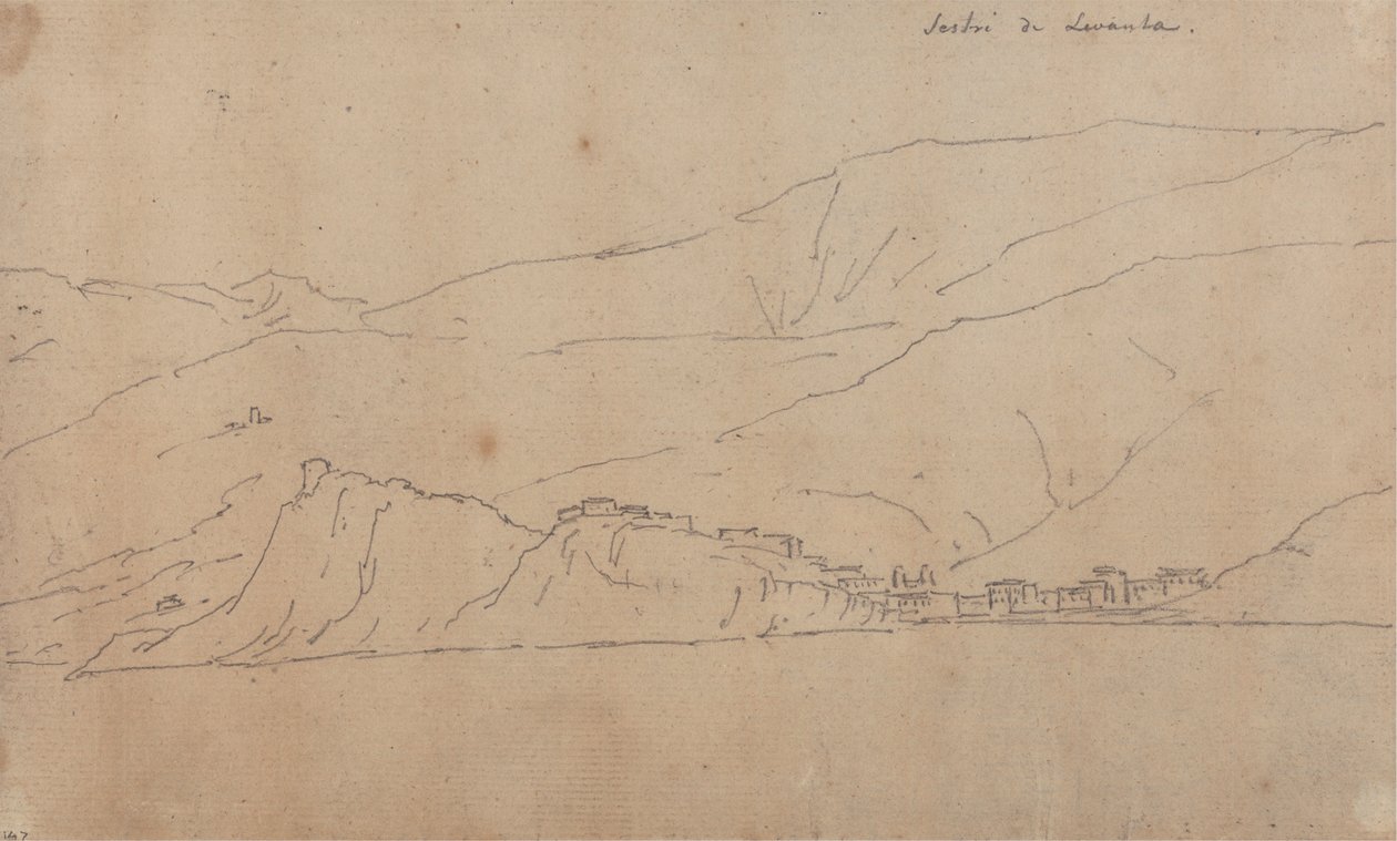 Sestri di Levante by John Robert Cozens