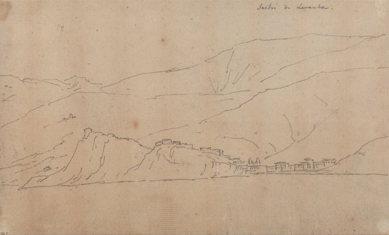 Sestri di Levante by John Robert Cozens