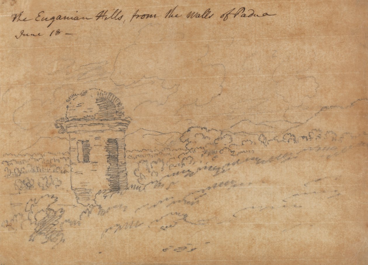 The Euganean Hills by John Robert Cozens