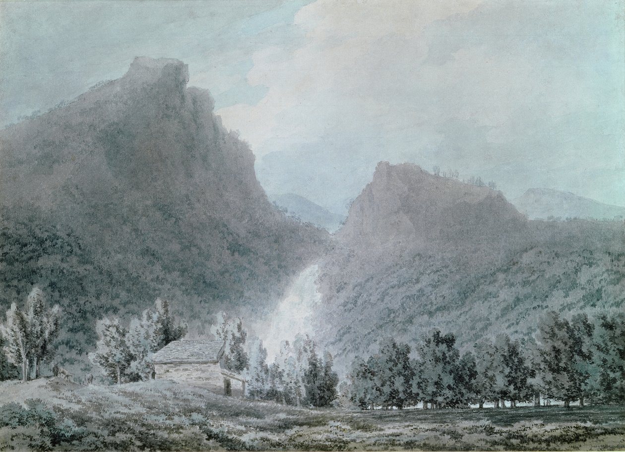 The Falls of Lodore by John Robert Cozens