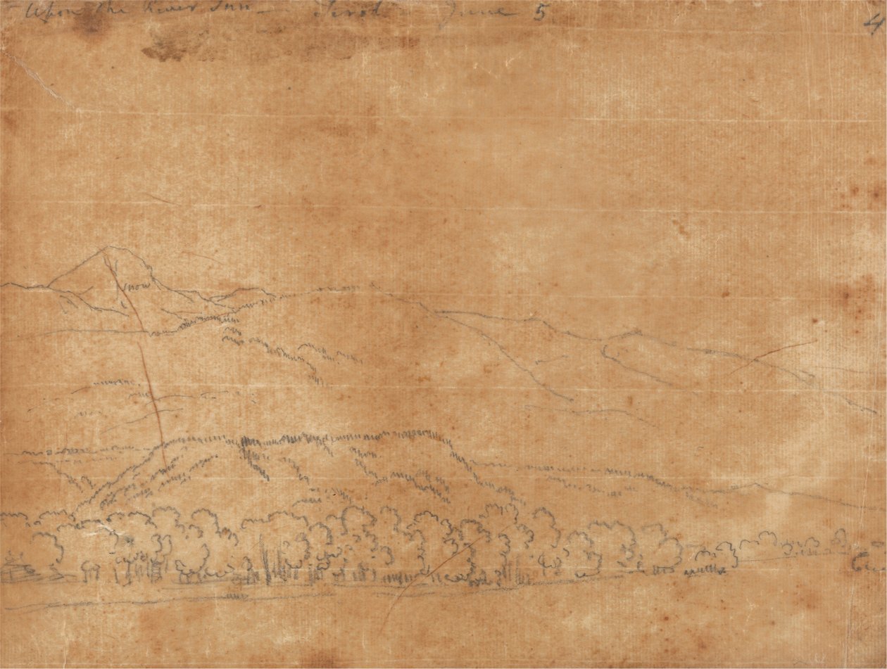 Upon the River Inn, Tirol, June 5 by John Robert Cozens