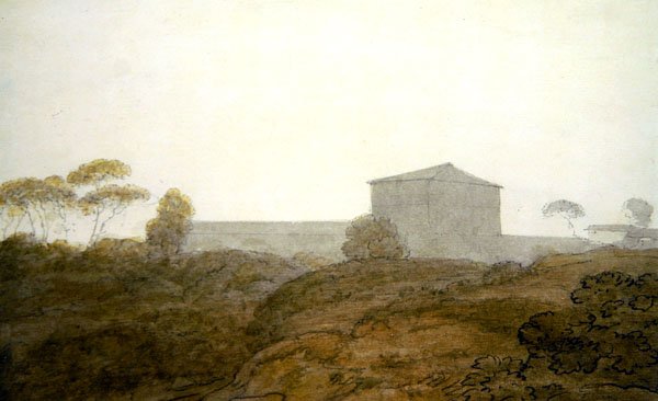 Villa Lante, Rome by John Robert Cozens