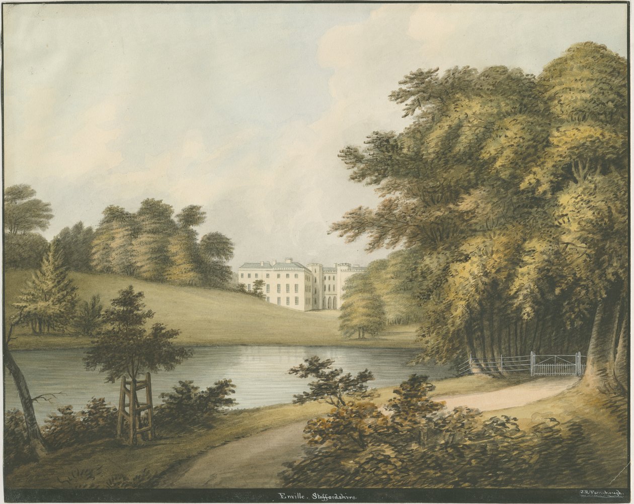 Enville Hall by John Robert Fernyhough