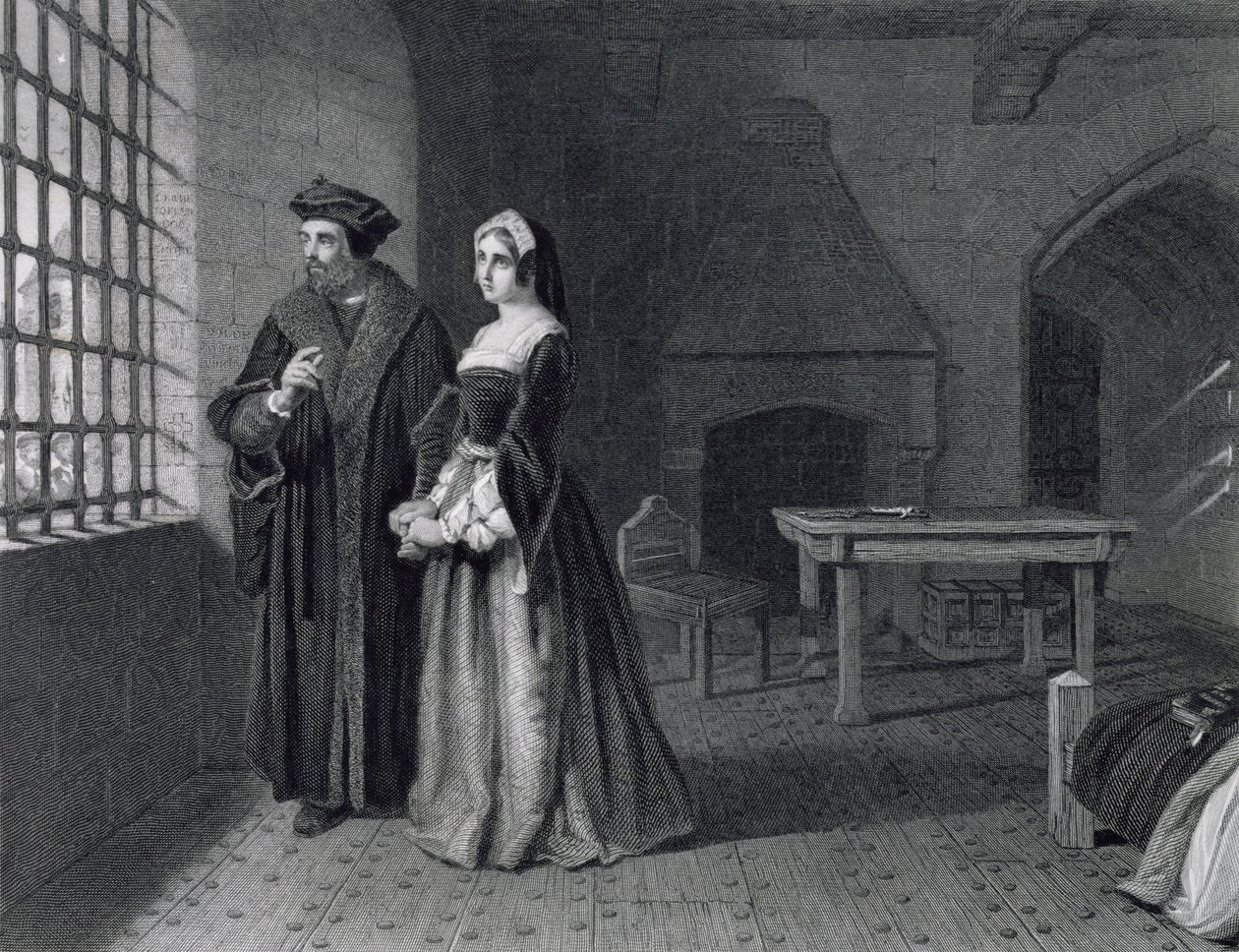Sir Thomas More (1478-1535) Engraved by Outrim by John Rogers Herbert