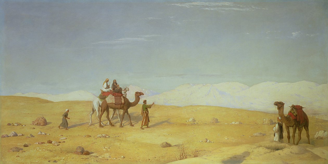 The Valley of Moses, in the Sinai Desert, 1866 by John Rogers Herbert