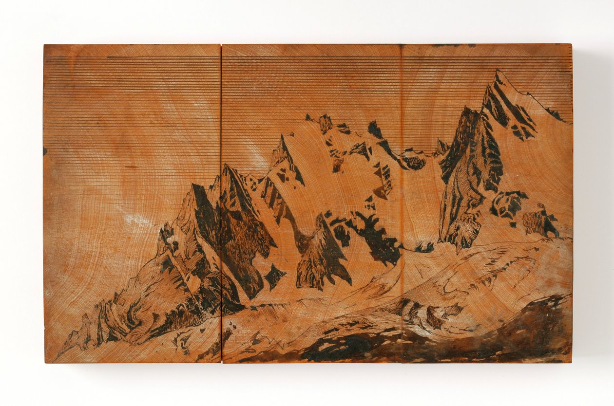 Aiguille Du Midi, France by John Ruskin