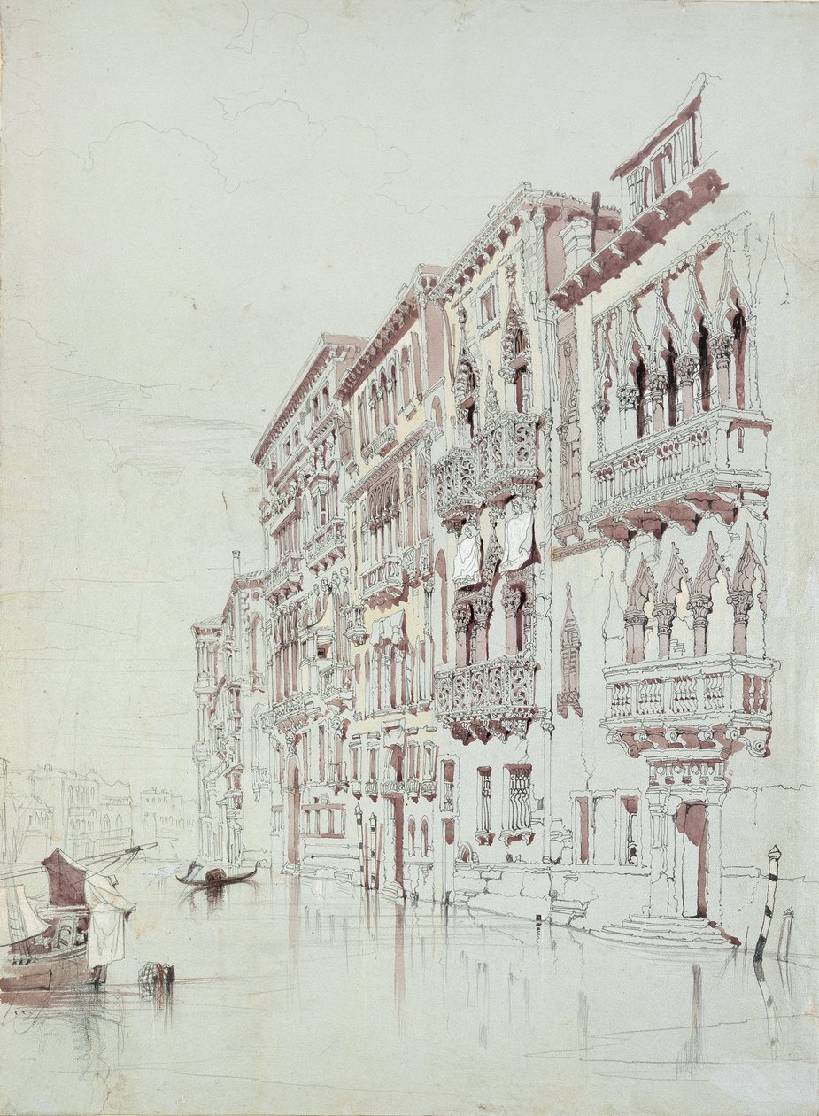 The Palazzo Contarini-Fasan, Venice, 6 - 16 May 1841 by John Ruskin