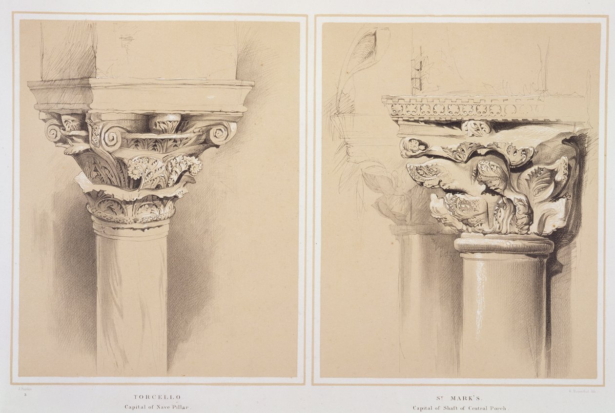 Torcello, Capital of Nave Pillar and St. Mark