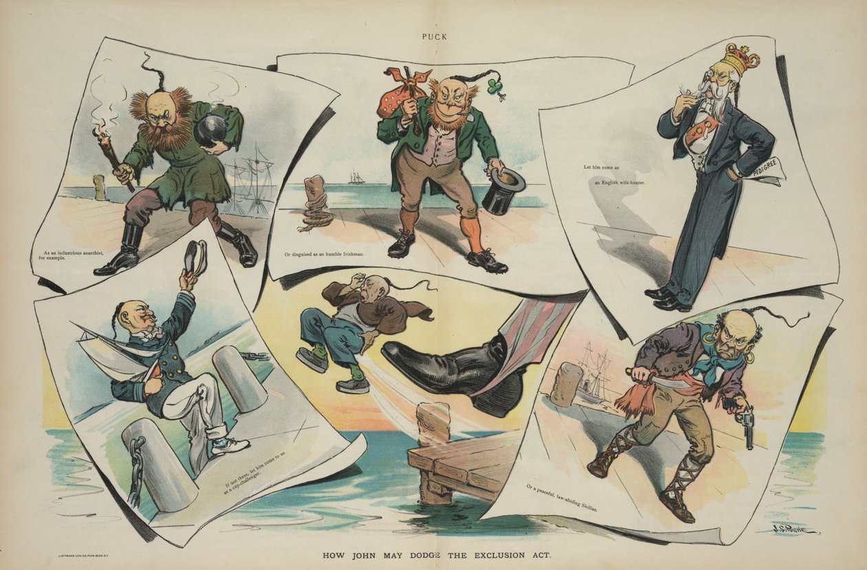 How John May Dodge the Exclusion Act, 1905 by John S. Pughe