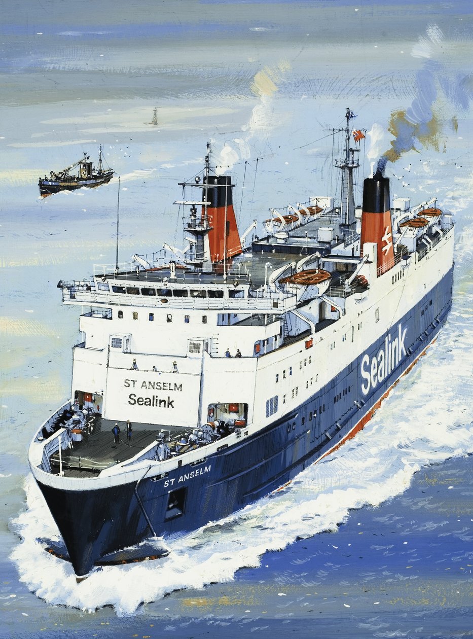 Cross-Channel Ferry by John S. Smith
