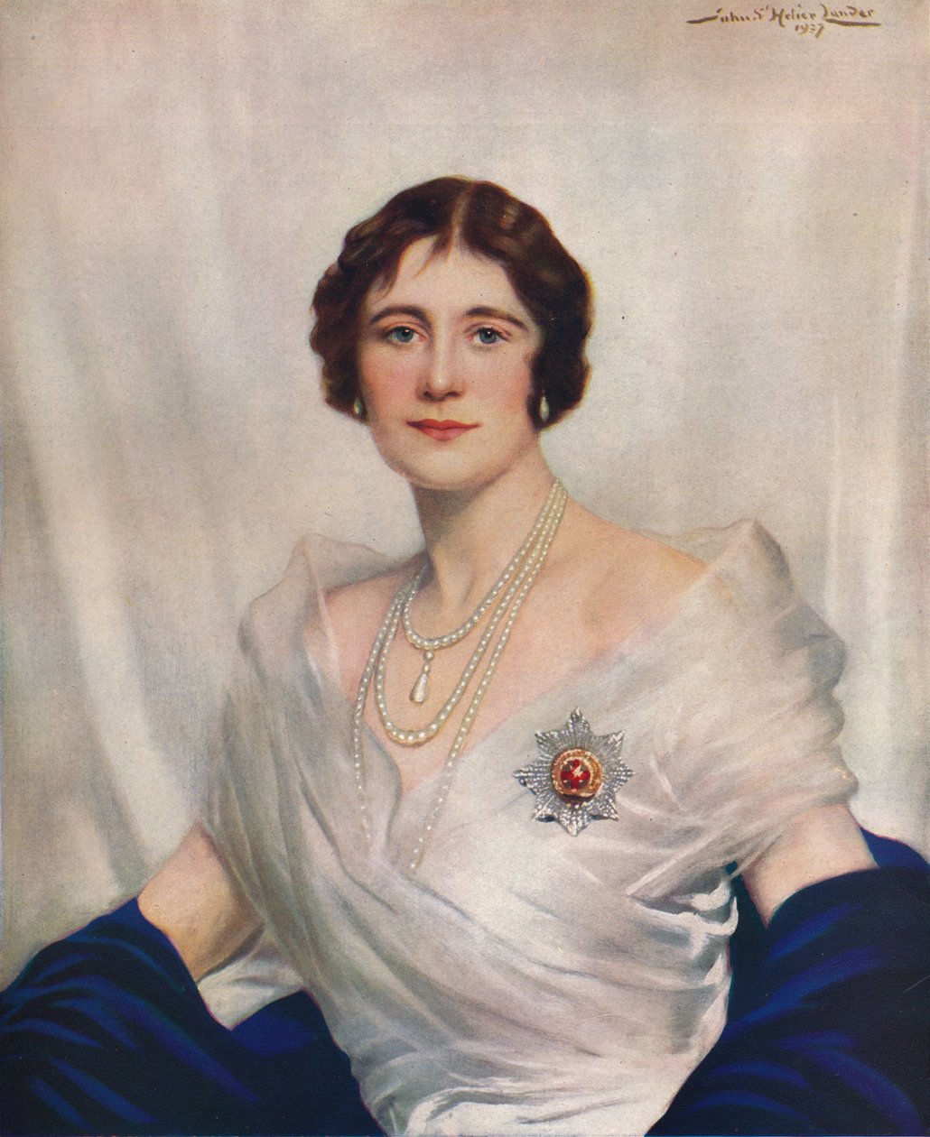 Her Majesty Queen Elizabeth by John Saint Helier Lander
