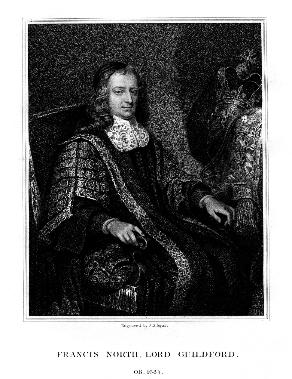 Francis North, 1st Baron Guilford by John Samuel Agar