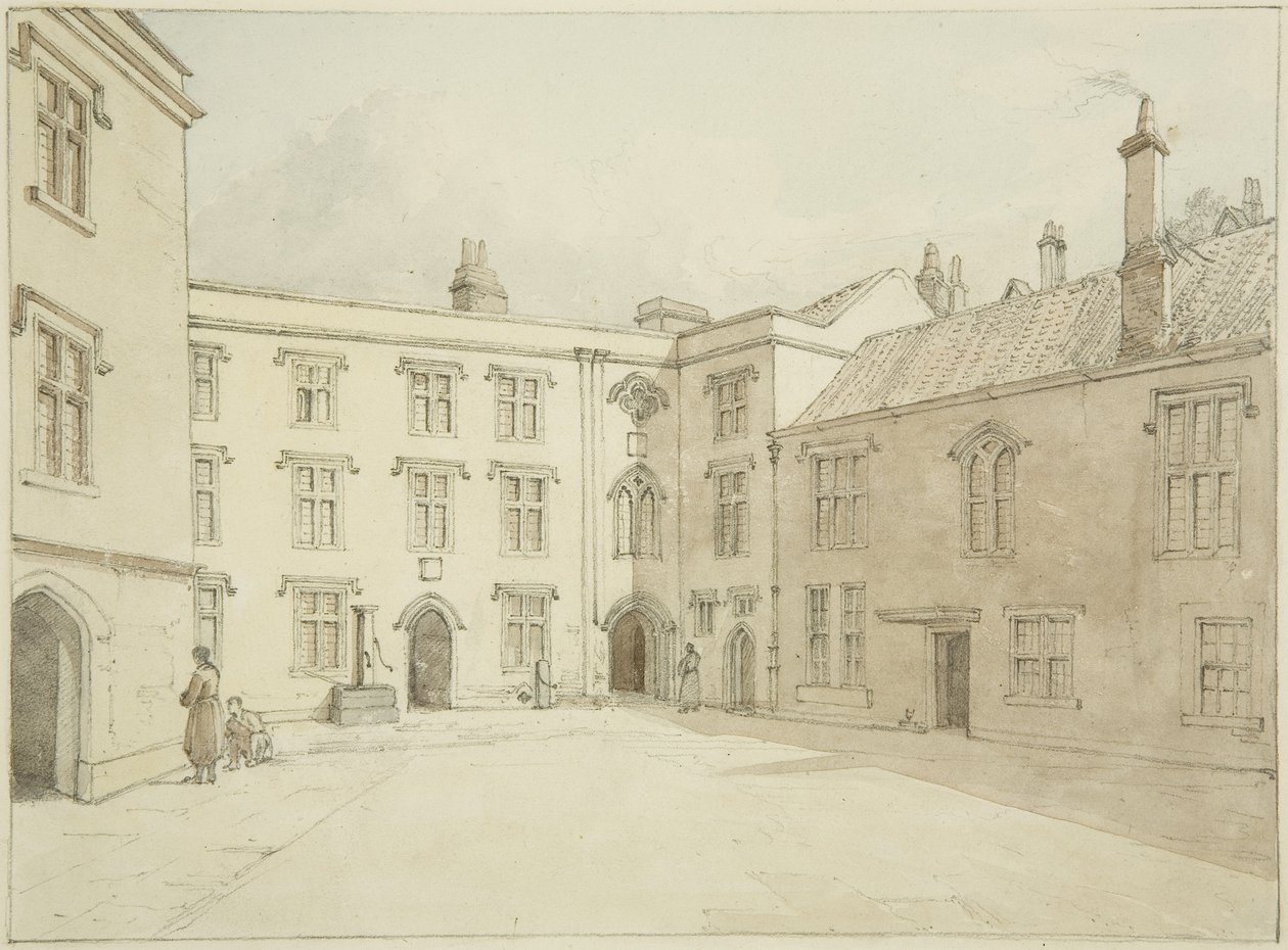 Interior of the City School in Christmas Street by John Sanders