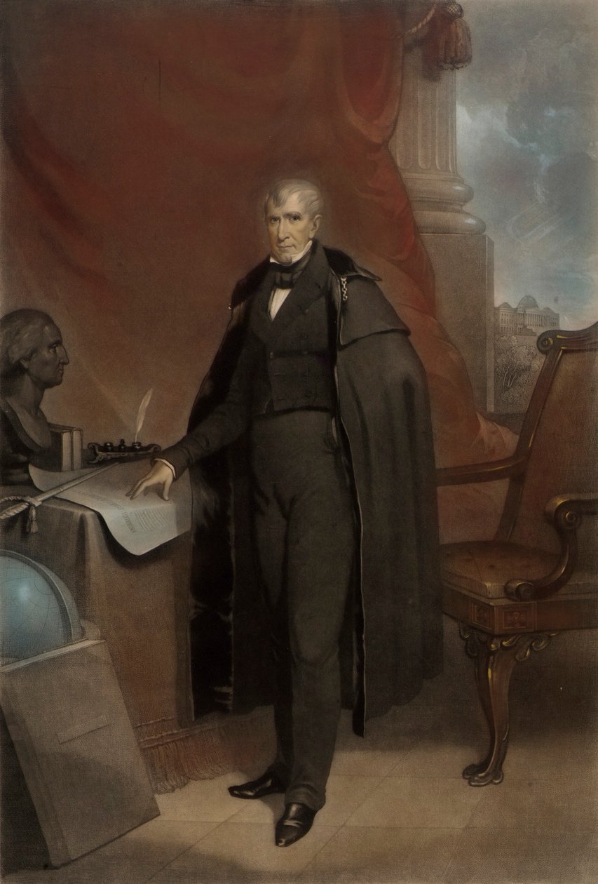William Henry Harrison by John Sartain