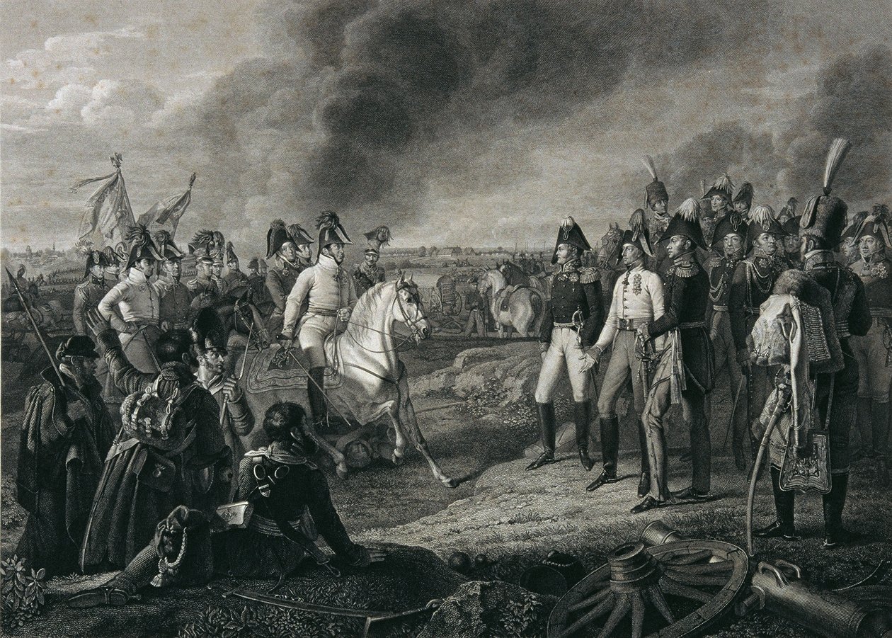 The Victory at Leipzig by John Scott