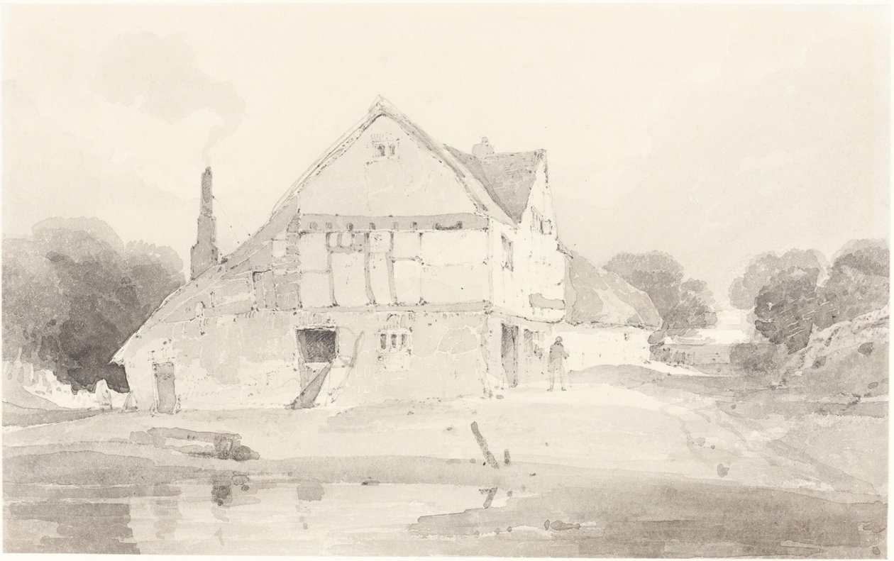 A Cottage at Dorking in Surrey by John Sell Cotman