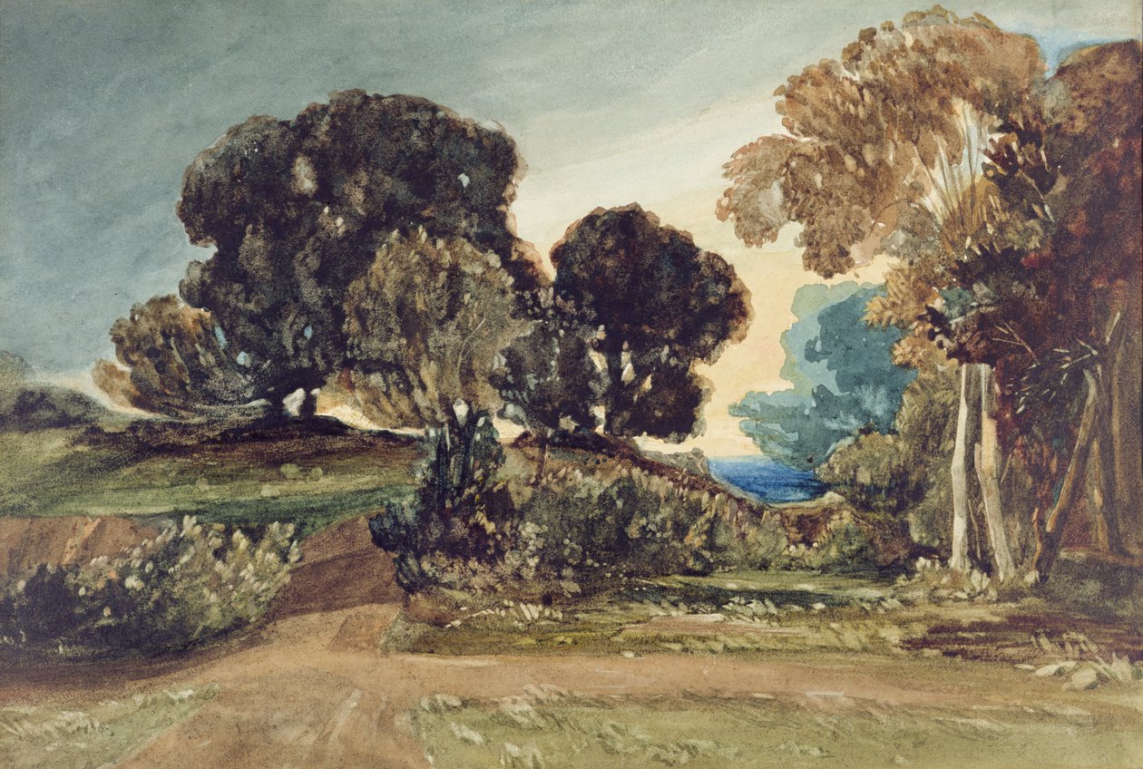 A Wooded Park by John Sell Cotman