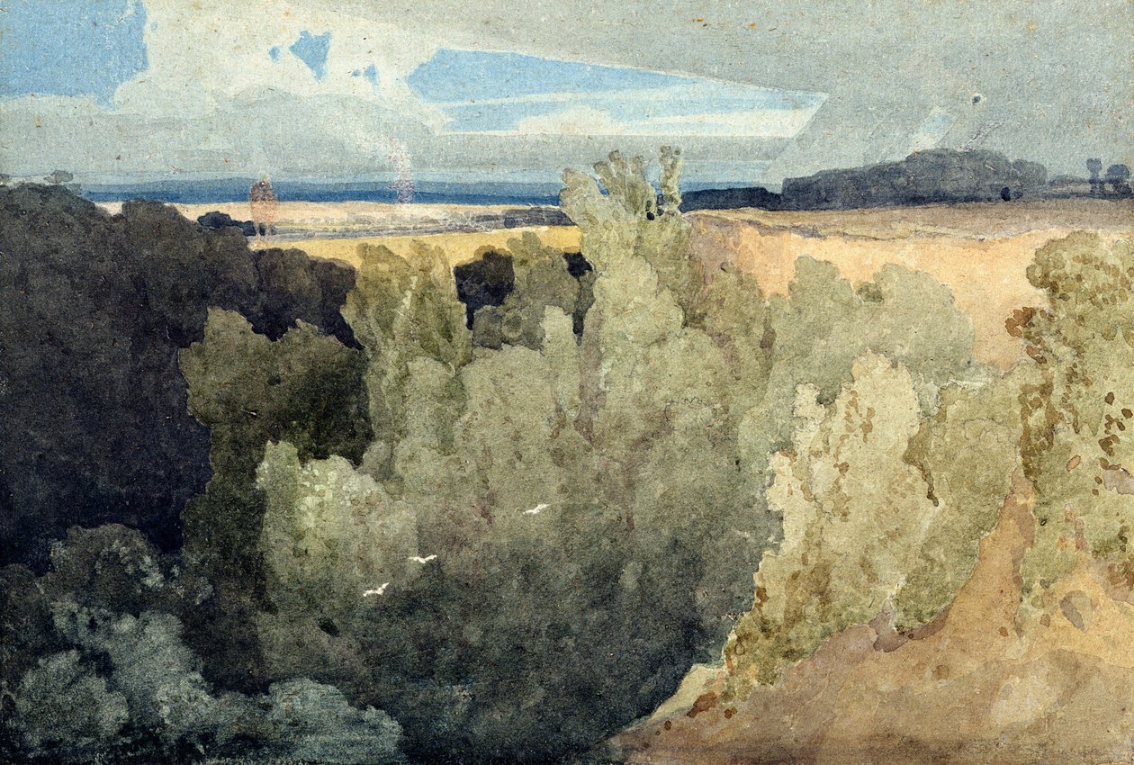 Brignall Banks on the Greta by John Sell Cotman