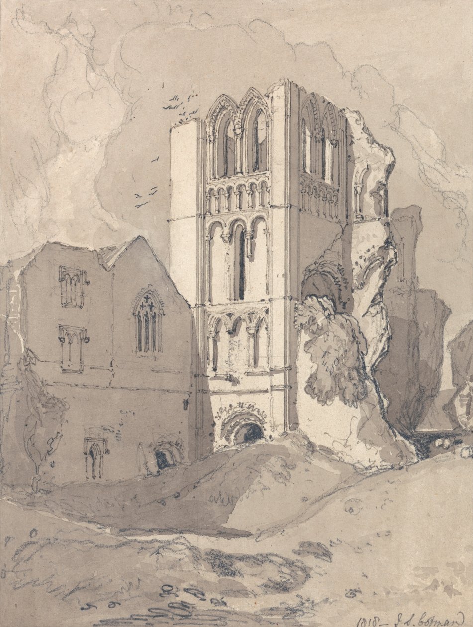 Castle Acre Priory, Norfolk by John Sell Cotman