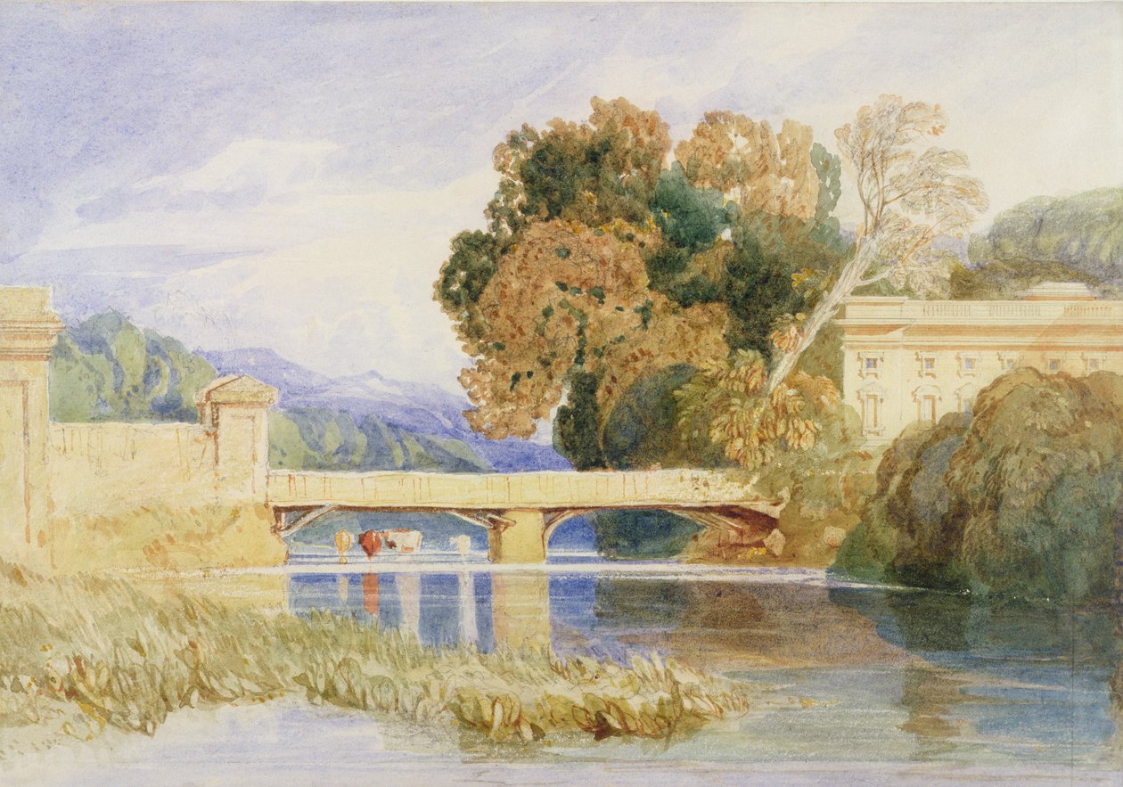 Chateau Navarre, near Evreux, Normandy by John Sell Cotman