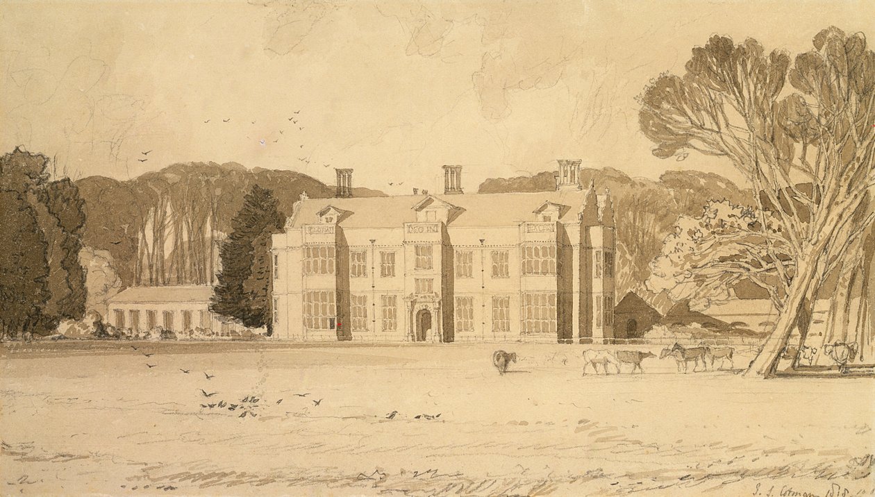 Felbrigg Hall, Norfolk by John Sell Cotman