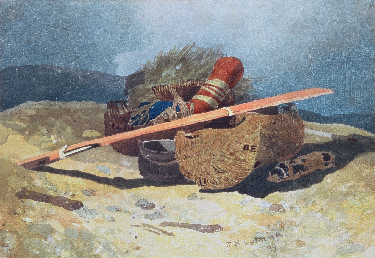 Fish Swills and Rudder, 1809 by John Sell Cotman
