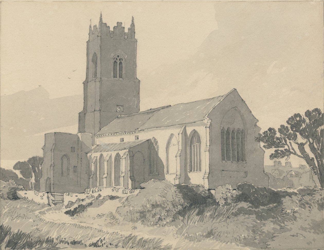 Ingham Church, Norfolk by John Sell Cotman