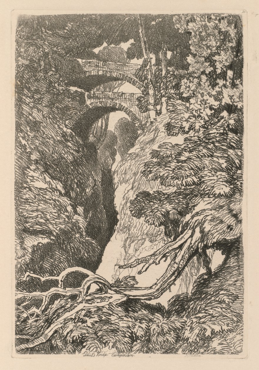 Liber Studiorum: Plate 10, The Devil