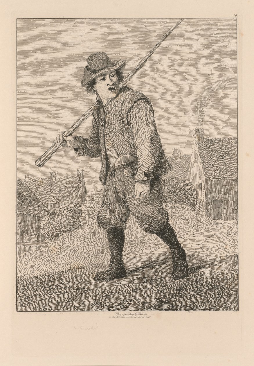 Liber Studiorum: Plate 46, Sketch after Teniers by John Sell Cotman