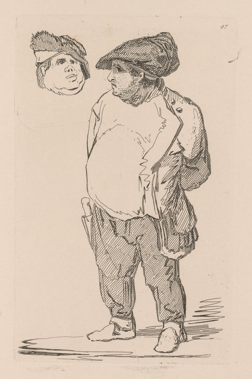 Liber Studiorum: Plate 47, A Study by John Sell Cotman