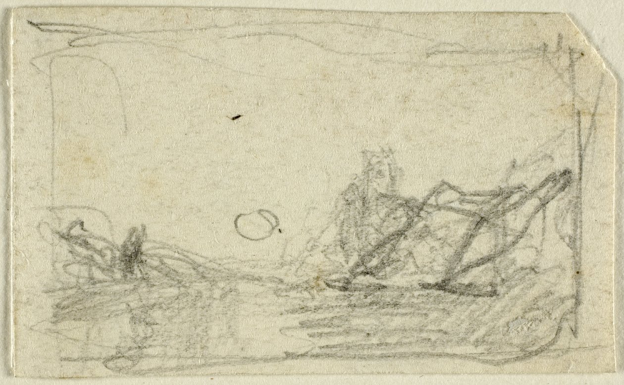 Moonlight over Landscape by John Sell Cotman