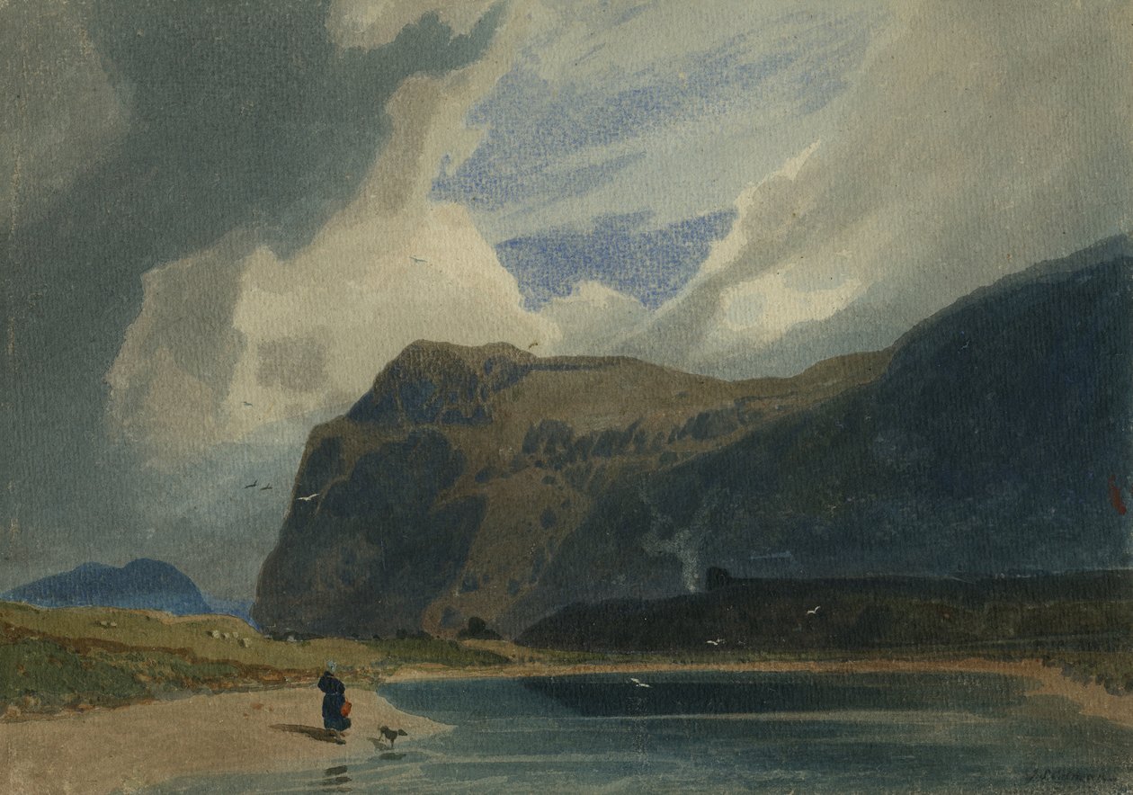 Mountain Scene in Wales, 1810 by John Sell Cotman